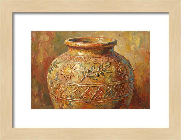 Decorative Mediterranean Vase