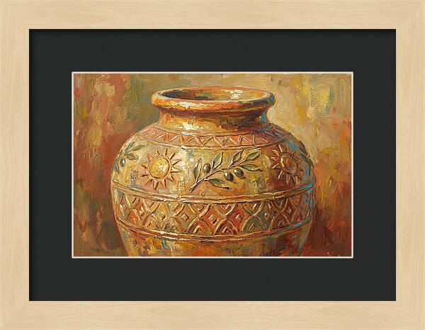 Decorative Mediterranean Vase