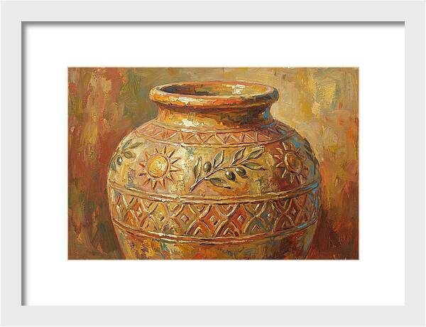 Decorative Mediterranean Vase