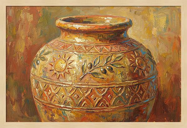 Decorative Mediterranean Vase