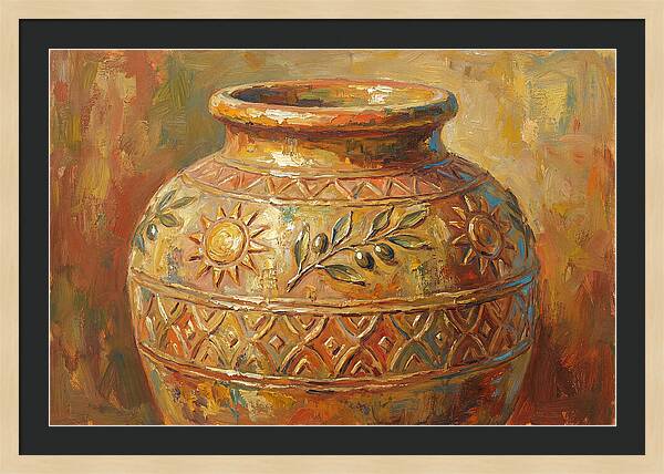 Decorative Mediterranean Vase