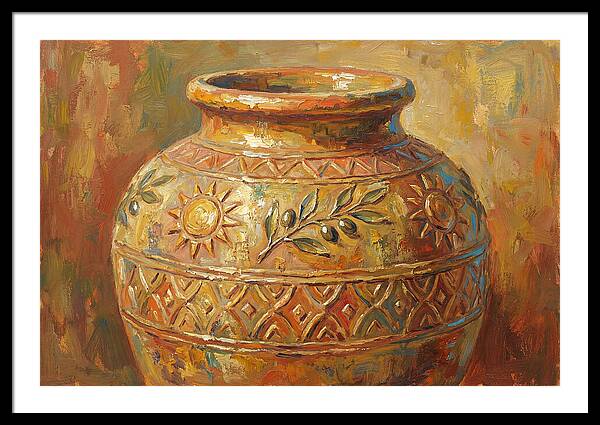 Decorative Mediterranean Vase