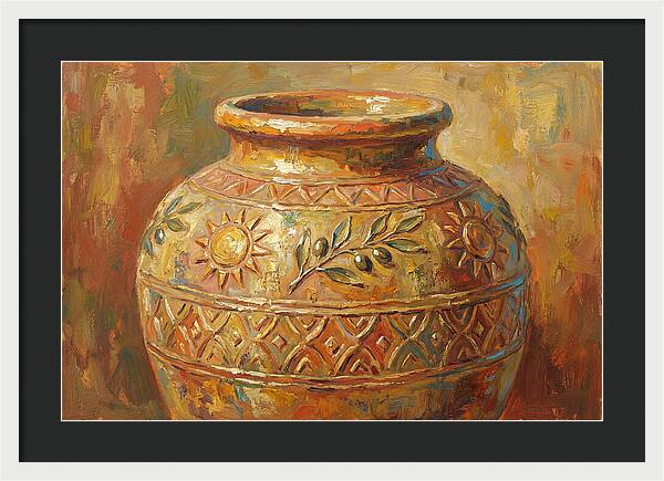 Decorative Mediterranean Vase