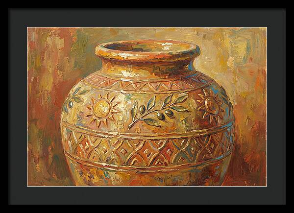 Decorative Mediterranean Vase