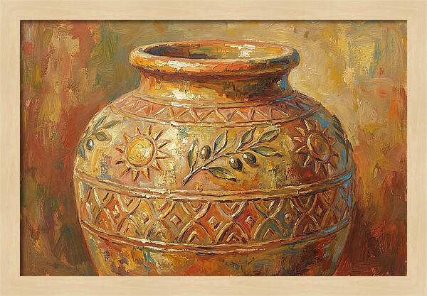 Decorative Mediterranean Vase