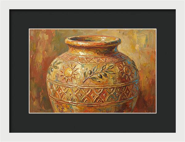 Decorative Mediterranean Vase