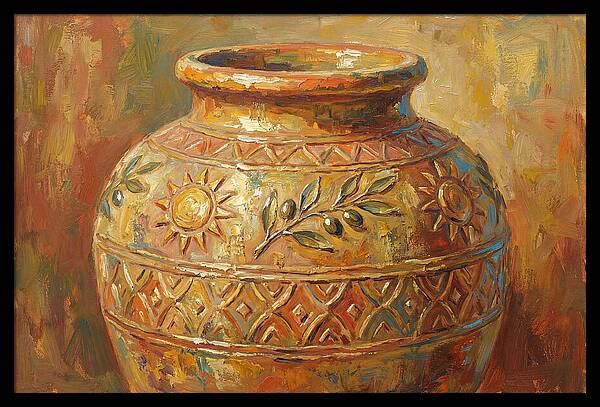 Decorative Mediterranean Vase