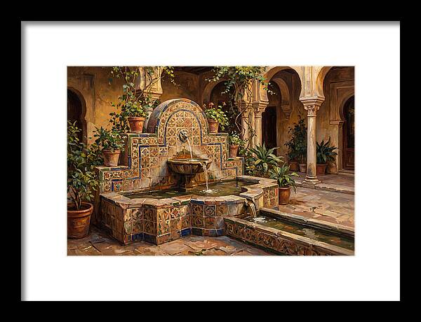 Decorative Moorish Fountain