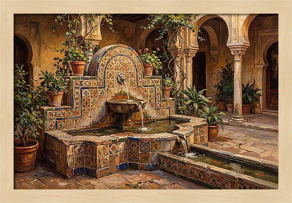 Decorative Moorish Fountain