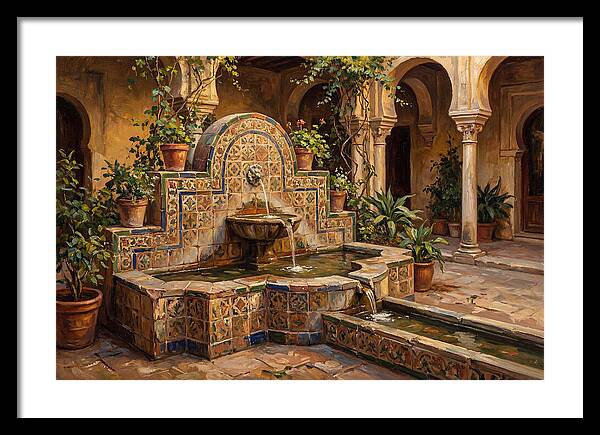 Decorative Moorish Fountain