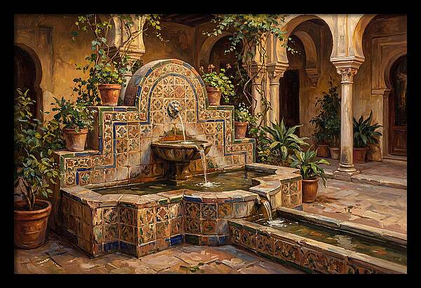 Decorative Moorish Fountain