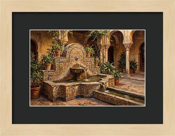 Decorative Moorish Fountain