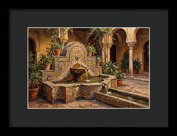 Decorative Moorish Fountain