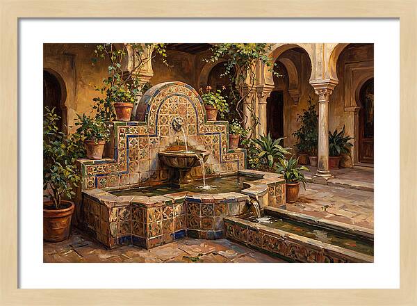 Decorative Moorish Fountain