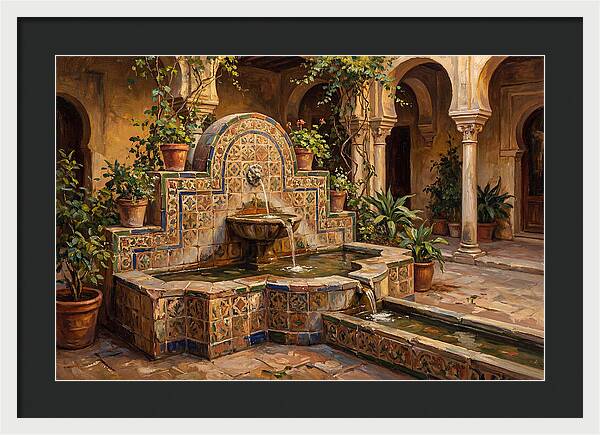 Decorative Moorish Fountain