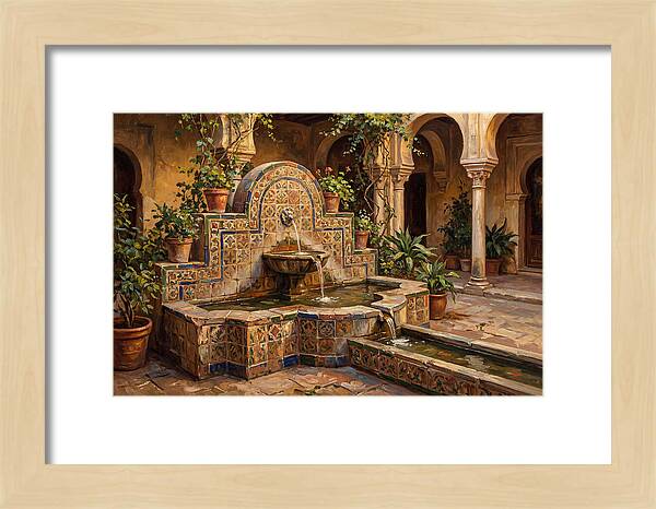 Decorative Moorish Fountain