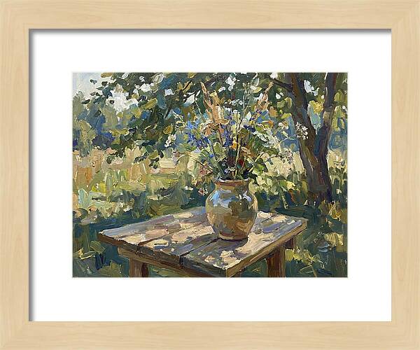 Decorative Vase In Nature