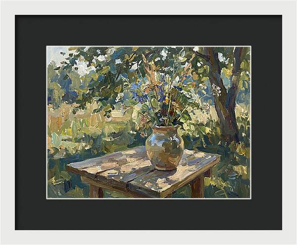 Decorative Vase In Nature