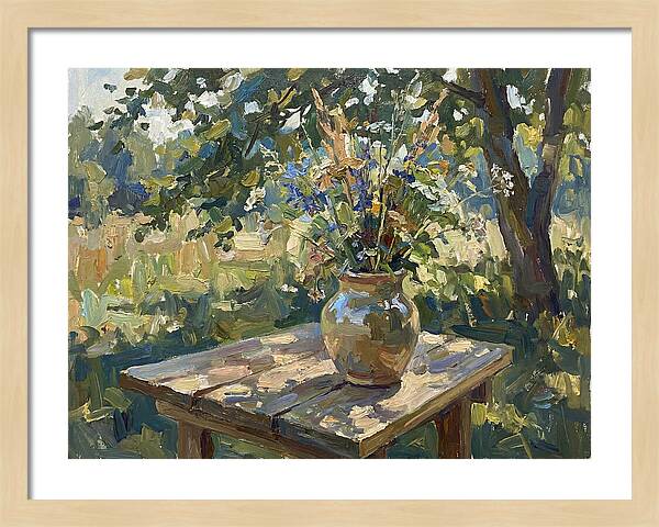 Decorative Vase In Nature