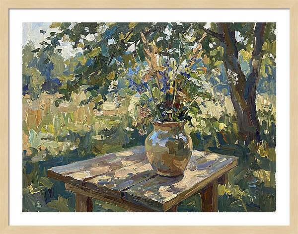 Decorative Vase In Nature
