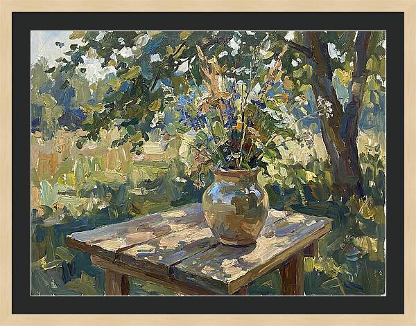 Decorative Vase In Nature