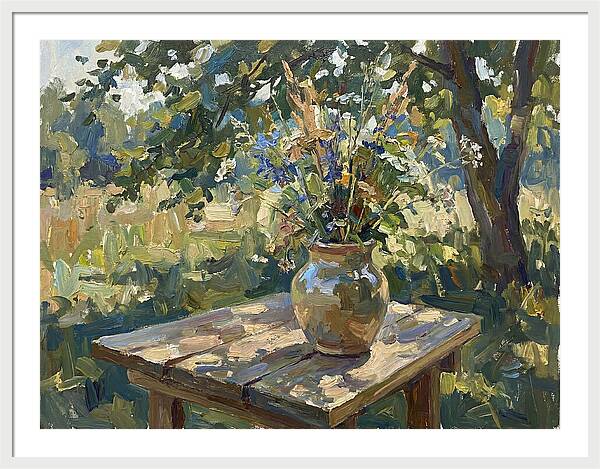 Decorative Vase In Nature