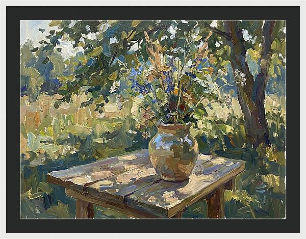 Decorative Vase In Nature