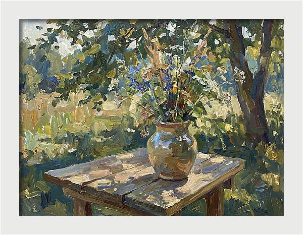 Decorative Vase In Nature