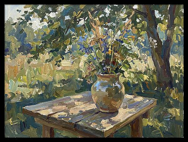 Decorative Vase In Nature