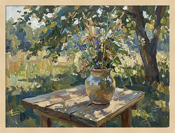 Decorative Vase In Nature