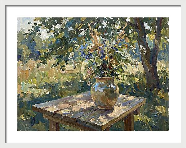 Decorative Vase In Nature
