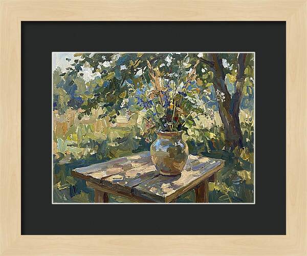 Decorative Vase In Nature