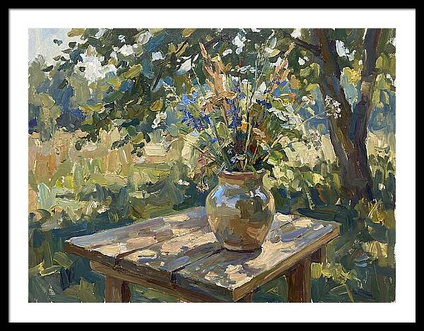 Decorative Vase In Nature