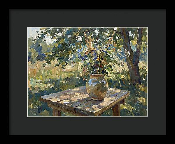 Decorative Vase In Nature