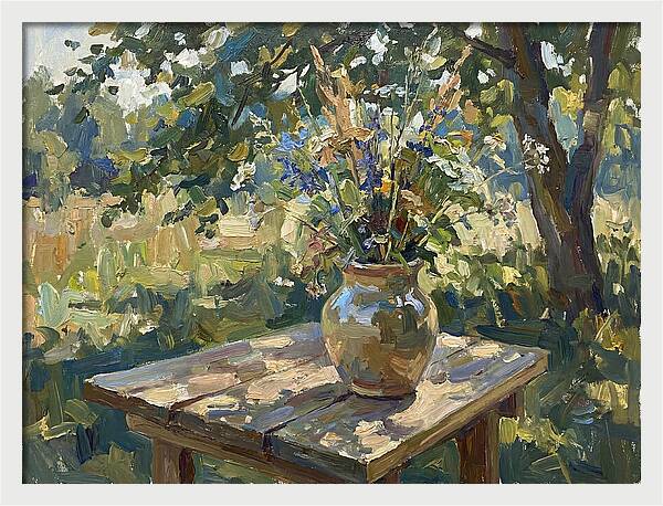 Decorative Vase In Nature