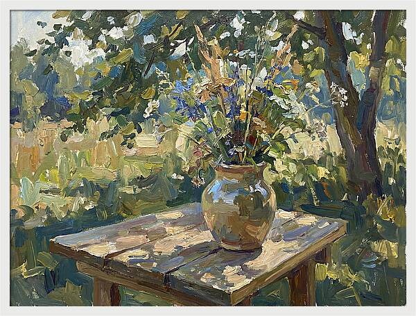 Decorative Vase In Nature