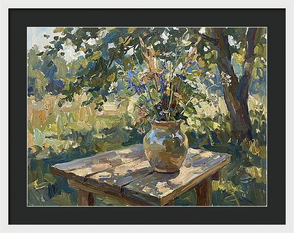 Decorative Vase In Nature