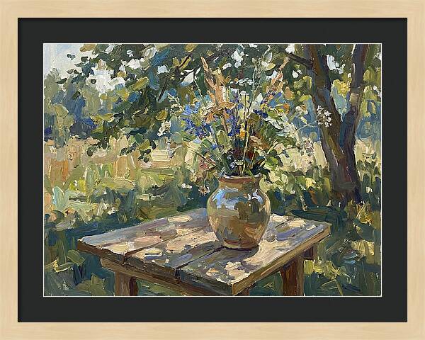 Decorative Vase In Nature
