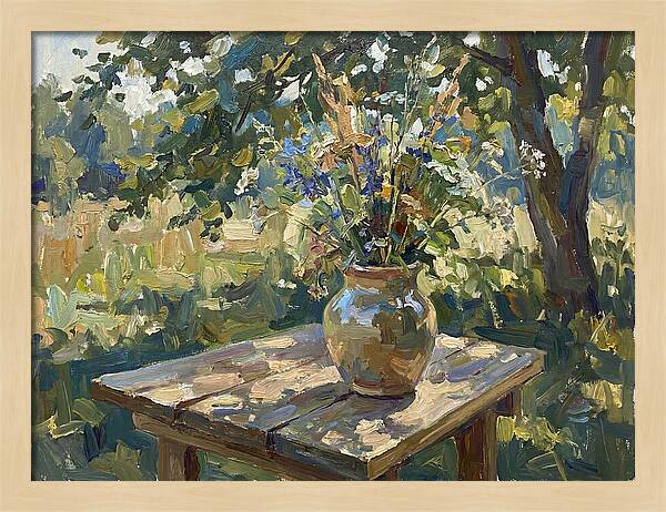 Decorative Vase In Nature