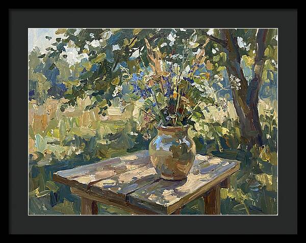 Decorative Vase In Nature