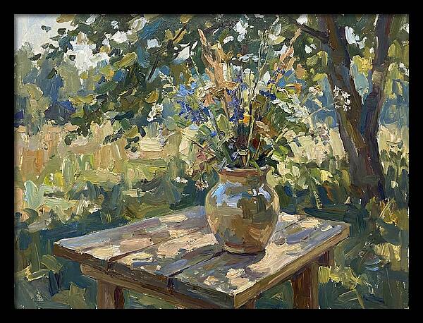 Decorative Vase In Nature