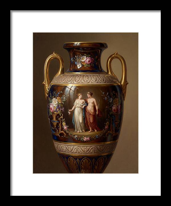 Decorative Vase With Figures