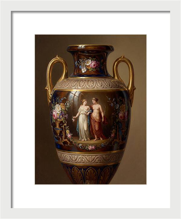 Decorative Vase With Figures