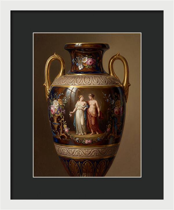 Decorative Vase With Figures