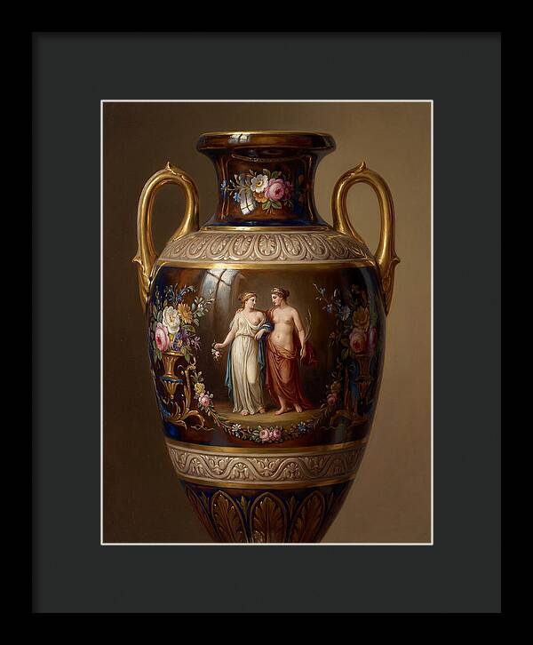 Decorative Vase With Figures