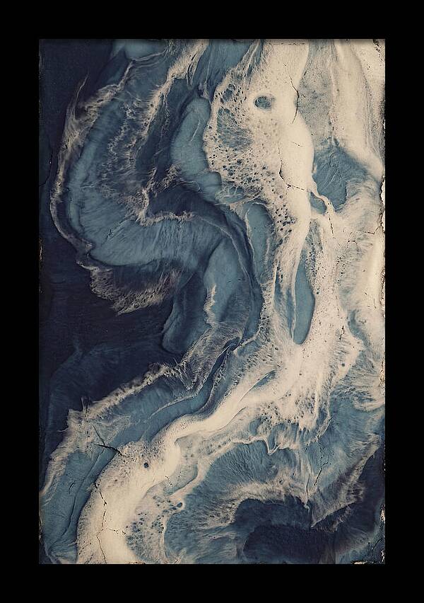 Deep Blue Ocean Wave