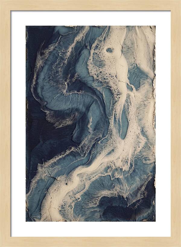 Deep Blue Ocean Wave