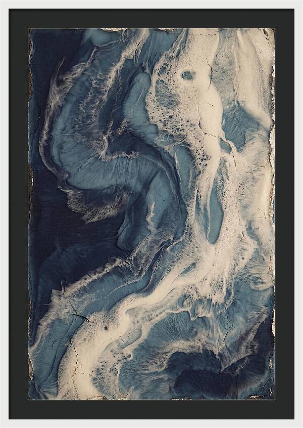 Deep Blue Ocean Wave