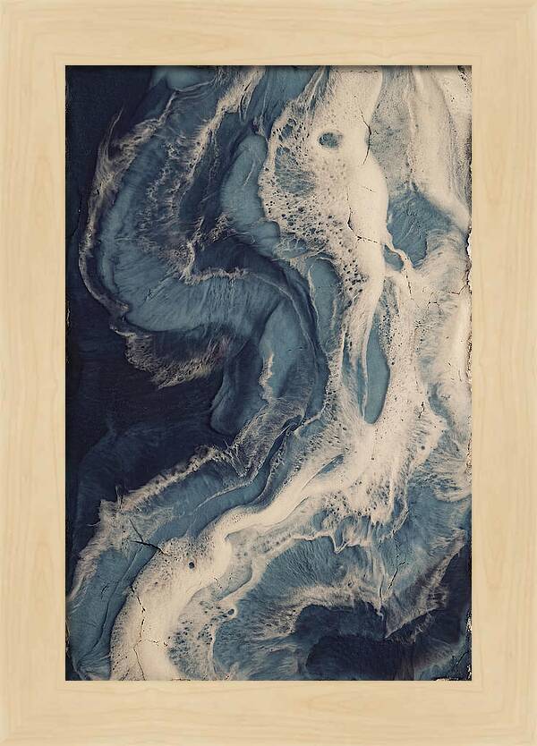 Deep Blue Ocean Wave