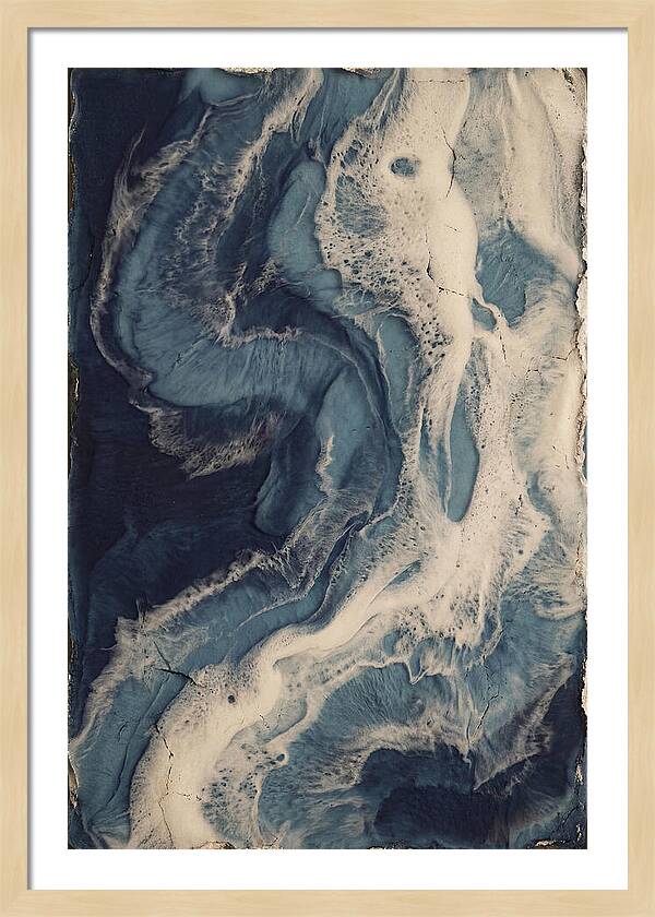 Deep Blue Ocean Wave